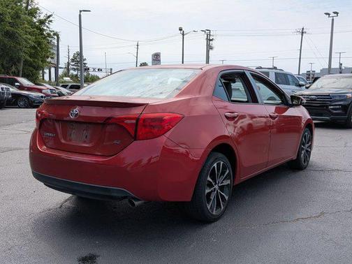 Barcelona Red Metallic 2017 Toyota Corolla SE