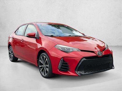 Barcelona Red Metallic 2017 Toyota Corolla SE