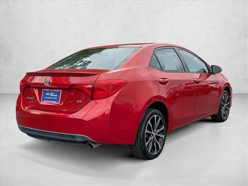 Barcelona Red Metallic 2017 Toyota Corolla SE