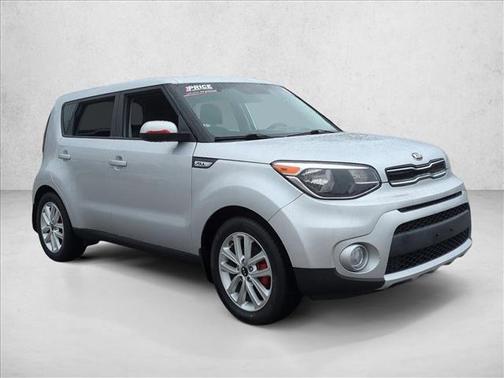 Bright Silver 2018 Kia Soul +