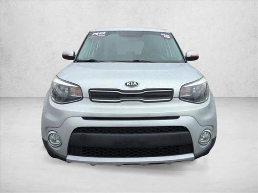 Bright Silver 2018 Kia Soul +