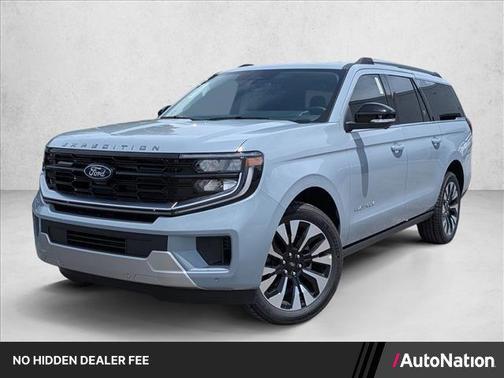 Glacier Gray Metallic Tri-Coat 2026 Ford Expedition Max Platinum