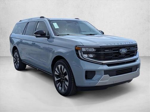 Glacier Gray Metallic Tri-Coat 2026 Ford Expedition Max Platinum