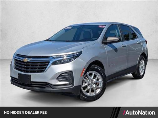 Silver Ice Metallic 2022 Chevrolet Equinox LS