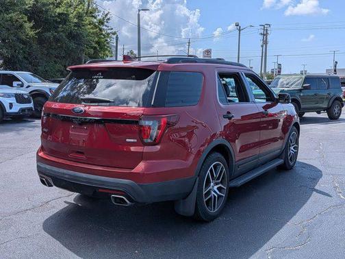 Ruby Red Metallic Tinted Clearcoat 2017 Ford Explorer sport