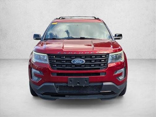 Ruby Red Metallic Tinted Clearcoat 2017 Ford Explorer sport