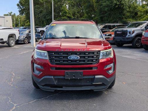 Ruby Red Metallic Tinted Clearcoat 2017 Ford Explorer sport