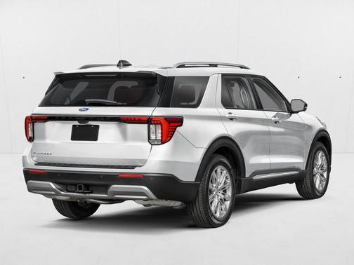 Space White Metallic 2026 Ford Explorer Platinum