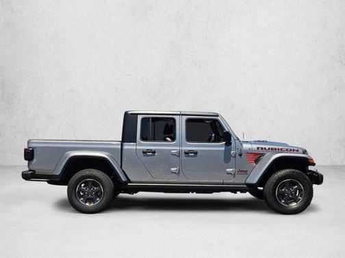 Billet Silver Metallic Clearcoat 2020 Jeep Gladiator Rubicon