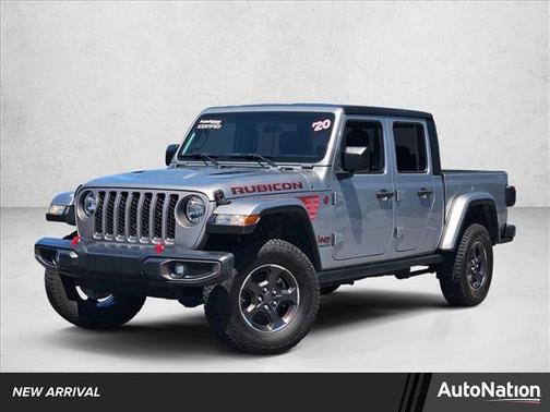 Billet Silver Metallic Clearcoat 2020 Jeep Gladiator Rubicon
