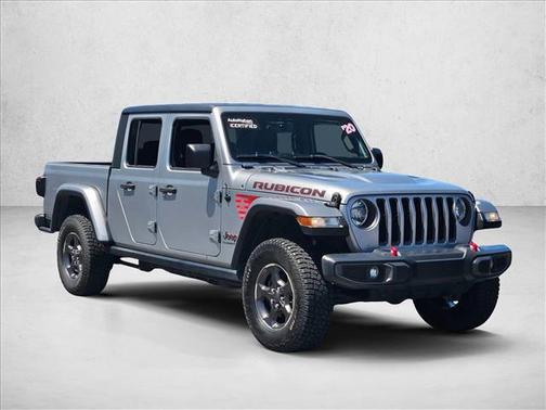 Billet Silver Metallic Clearcoat 2020 Jeep Gladiator Rubicon