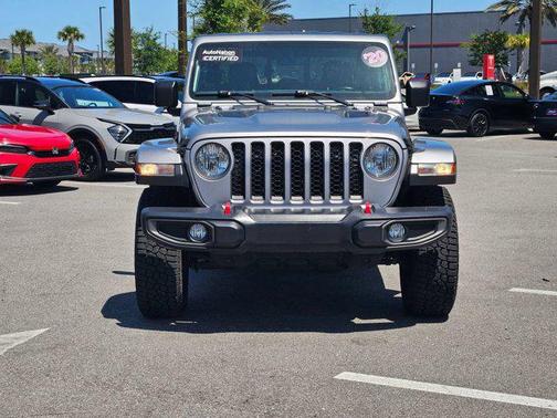 Billet Silver Metallic Clearcoat 2020 Jeep Gladiator Rubicon