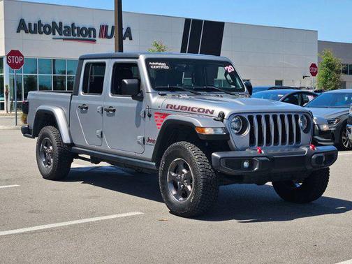 Billet Silver Metallic Clearcoat 2020 Jeep Gladiator Rubicon