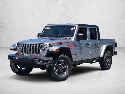 Billet Silver Metallic Clearcoat 2020 Jeep Gladiator Rubicon