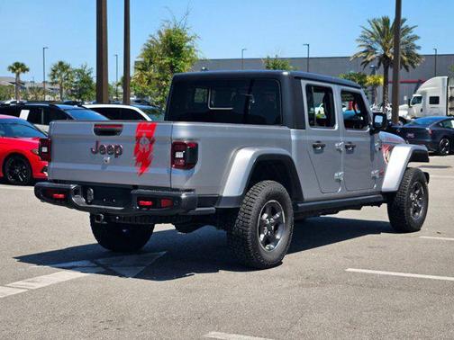 Billet Silver Metallic Clearcoat 2020 Jeep Gladiator Rubicon