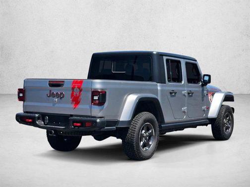 Billet Silver Metallic Clearcoat 2020 Jeep Gladiator Rubicon