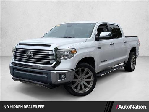 Super White 2018 Toyota Tundra Limited