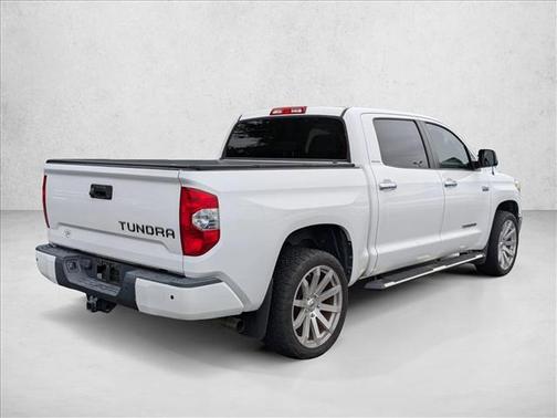 Super White 2018 Toyota Tundra Limited