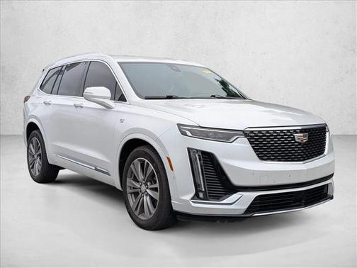 Crystal White Tricoat 2021 Cadillac XT6 Premium Luxury AWD