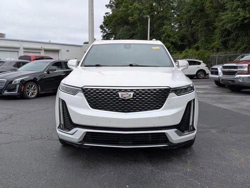 Crystal White Tricoat 2021 Cadillac XT6 Premium Luxury AWD