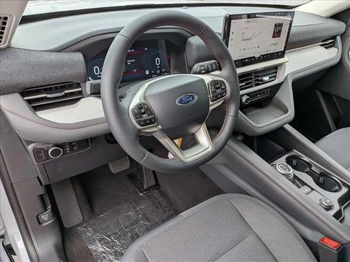 Space White Metallic 2026 Ford Explorer Active