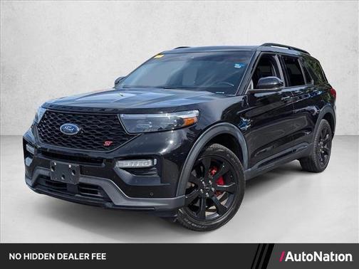 Agate Black Metallic 2023 Ford Explorer ST