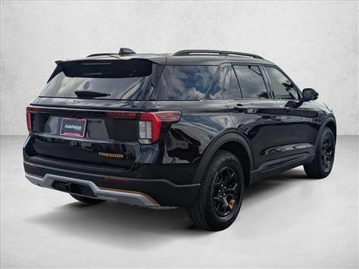 Agate Black Metallic 2026 Ford Explorer Tremor