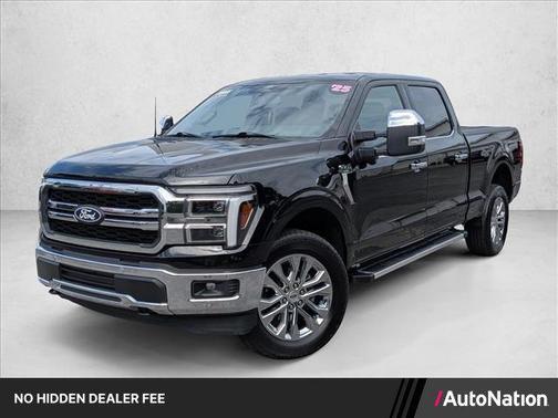 Agate Black Metallic 2025 Ford F-150 Lariat
