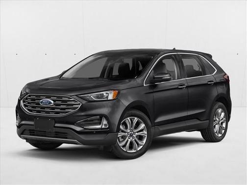 Agate Black Metallic 2022 Ford Edge Titanium