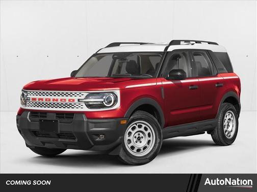 Ruby Red Metallic Tinted Clearcoat 2026 Ford Bronco Sport Heritage