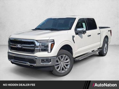 Star White Metallic Tri-Coat 2025 Ford F-150 Lariat
