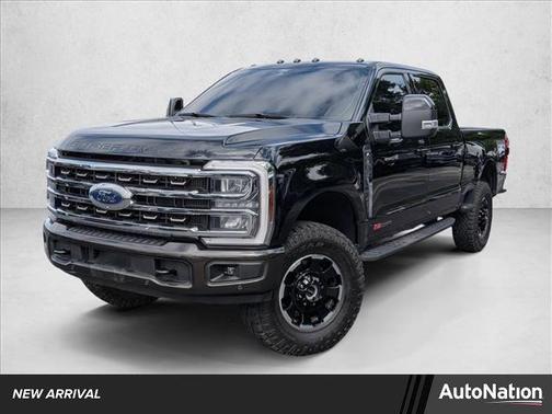 Agate Black Metallic 2025 Ford F-350 King Ranch