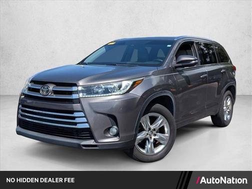 Predawn Gray Mica 2018 Toyota Highlander Limited