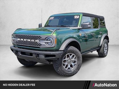 Eruption Green Metallic 2024 Ford Bronco Badlands