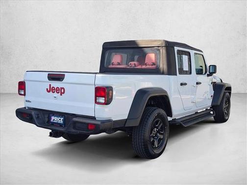 Bright White Clearcoat 2021 Jeep Gladiator Sport