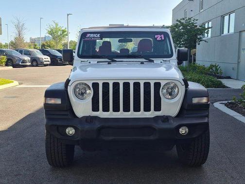 Bright White Clearcoat 2021 Jeep Gladiator Sport
