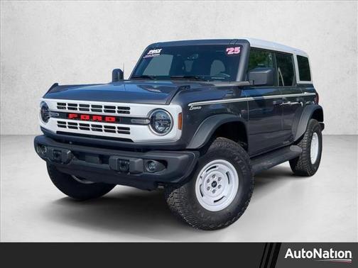 Carbonized Gray Metallic 2025 Ford Bronco Heritage Edition
