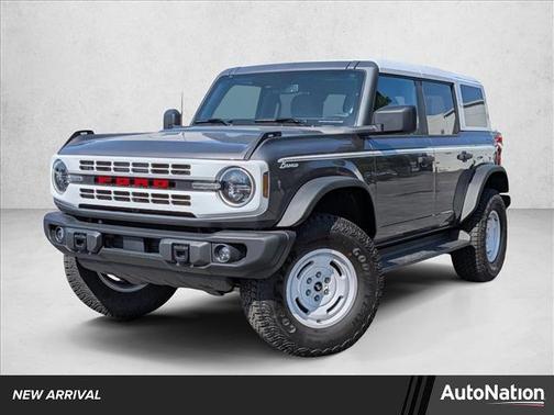 Carbonized Gray Metallic 2025 Ford Bronco Heritage Edition