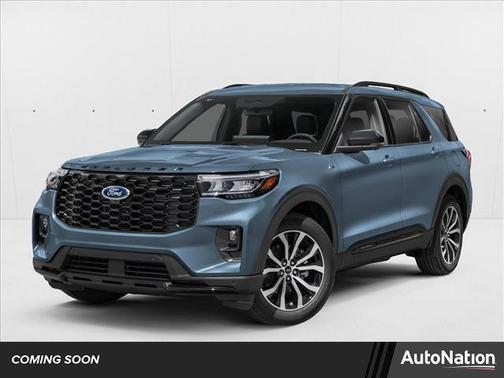 Vapor Blue Metallic 2026 Ford Explorer ST-Line