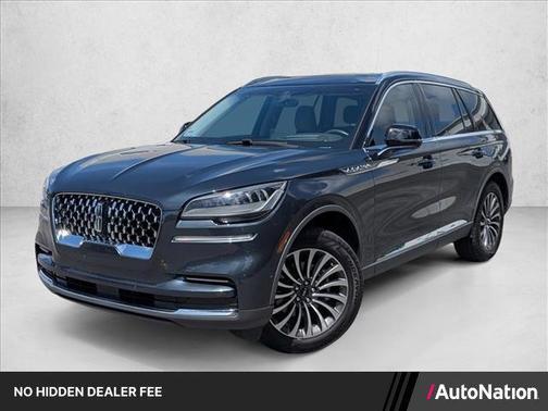 Flight Blue Metallic Clearcoat 2022 Lincoln Aviator Reserve AWD