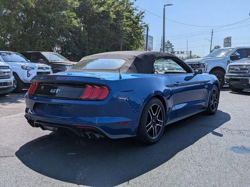 Lightning Blue Metallic 2018 Ford Mustang GT Premium