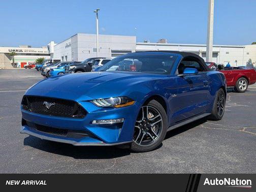 Lightning Blue Metallic 2018 Ford Mustang GT Premium