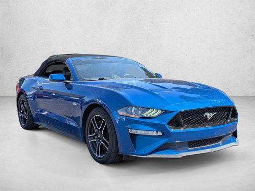 Lightning Blue Metallic 2018 Ford Mustang GT Premium