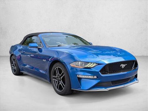 Lightning Blue Metallic 2018 Ford Mustang GT Premium