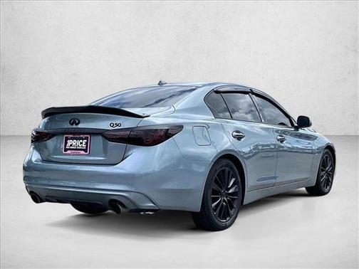 Hagane Blue 2019 INFINITI Q50 3.0t LUXE