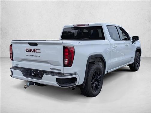 Summit White 2025 GMC Sierra 1500 Elevation
