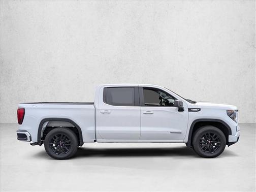 Summit White 2025 GMC Sierra 1500 Elevation