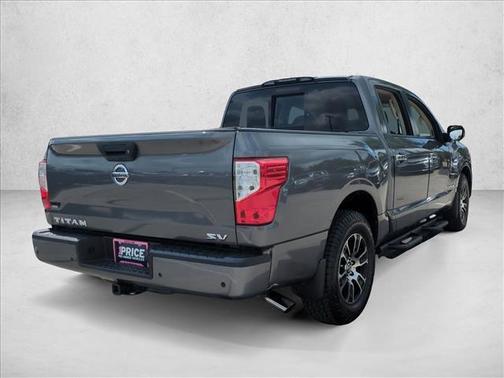 Gun Metallic 2021 Nissan Titan SV