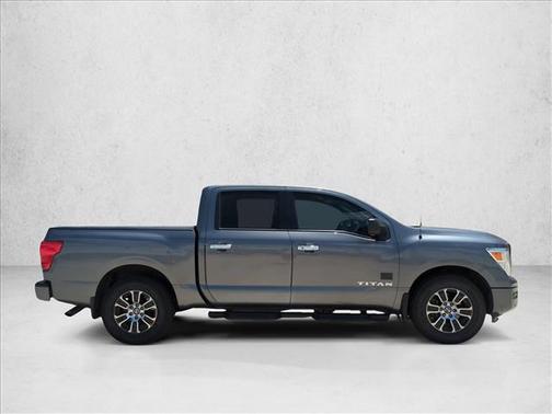 Gun Metallic 2021 Nissan Titan SV