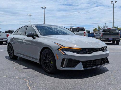 Wolf Gray 2025 Kia K5 GT